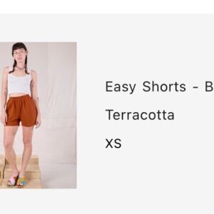 Big Bud Press terracotta shorts